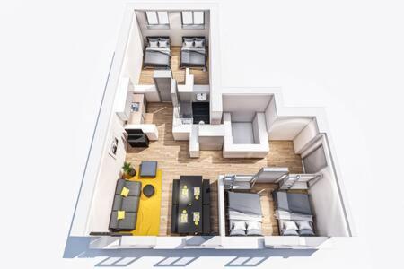 Marienplatz Apartment 2 Bedrooms Living Room Kitchen Munich Luaran gambar